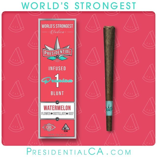 Moon Rock Blunt Watermelon 1 5g By Presidential Rx At Elevate Woodland Hills Leafly