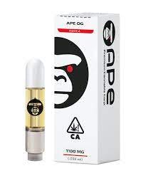 Ape Gold 1.1g Cartridge 1:8 - Full Gram Sativa