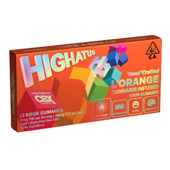 L'Orange - Sour Gummies (10Pk) (100Mg)